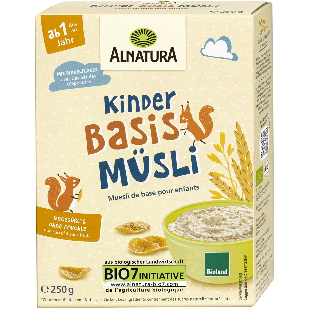 Alnatura BIO Dětské müsli