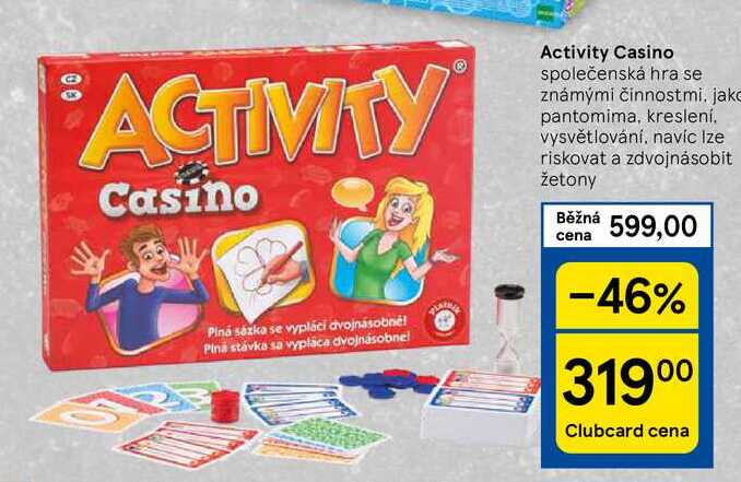 Activity Casino společenská hra 