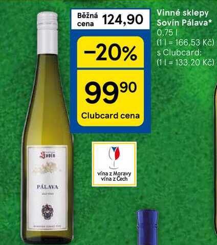 Vinné sklepy Sovin Pálava, 0,75 l
