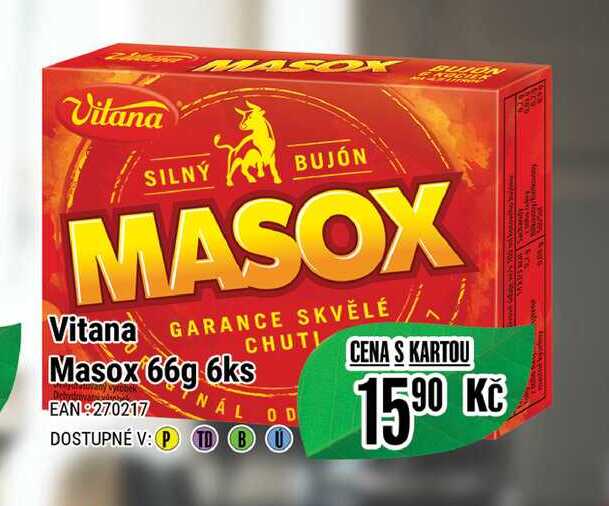 Vitana Masox 66g 6ks 