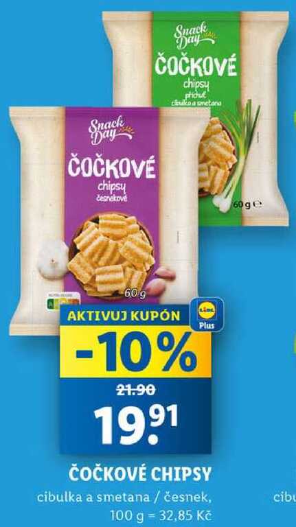 ČOČKOVÉ CHIPSY, 60 g