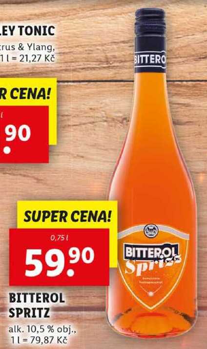 BITTEROL SPRITZ, 0,75 l