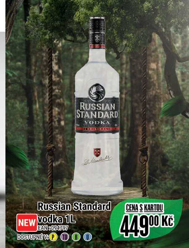 Russian Standard Vodka 1L