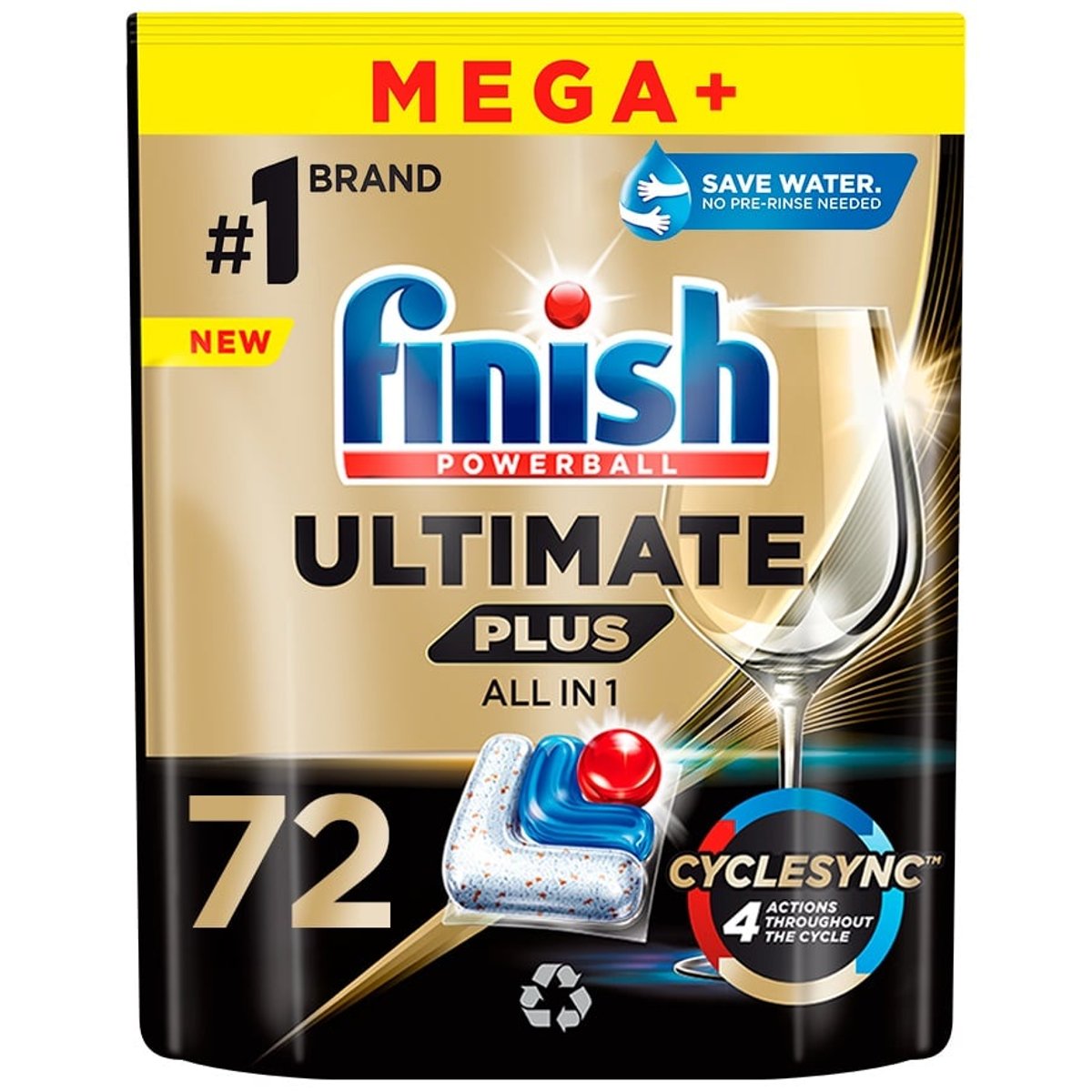 Finish Ultimate Plus All in 1 kapsle do myčky nádobí