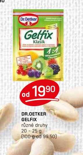 DR.OETKER GELFIX různé druhy 20 - 25 g