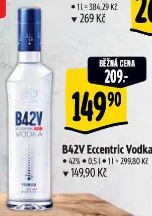 B42V Eccentric Vodka, 0,5 l  v akci
