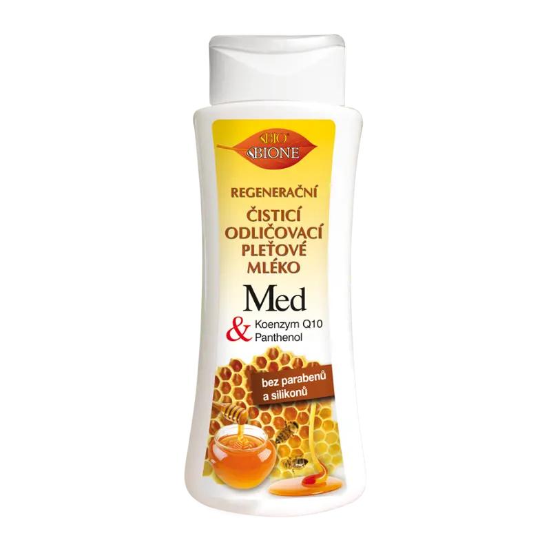 Bio Bione Čistící pleťové mléko Med + Q10, 255 ml