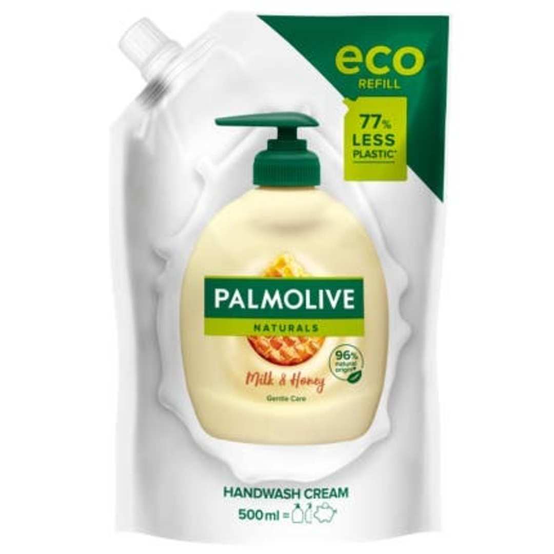 Palmolive Naturals Nourishing tekuté mýdlo na ruce s výtažky z mléka, medu a aloe vera