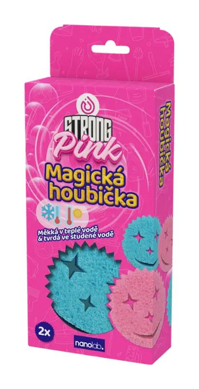 Nanolab Magická houbička Pink Strong, 2 ks