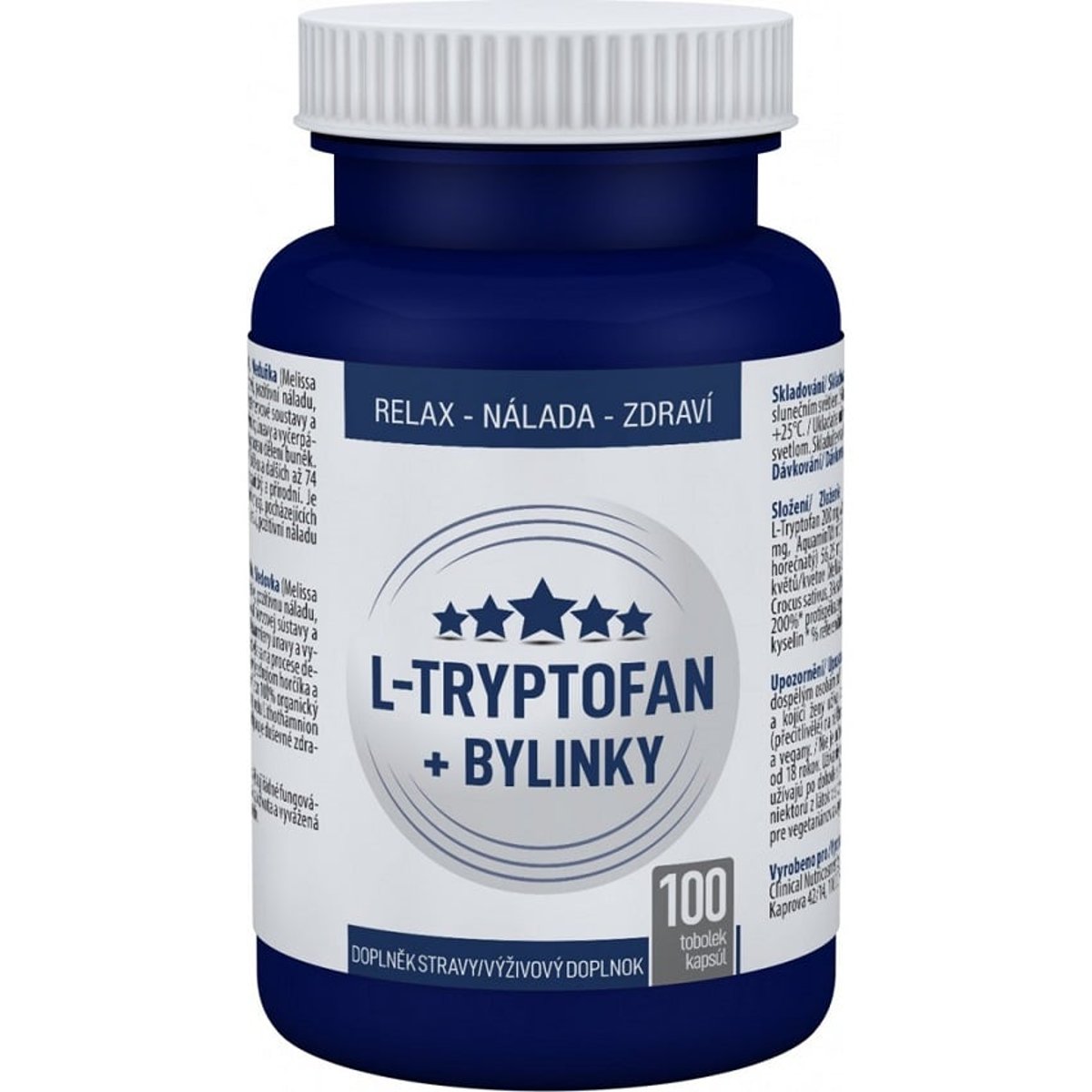 L-Tryptofan + bylinky tob.100