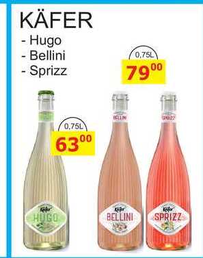 KÄFER - Hugo - Bellini - Sprizz 0,75L