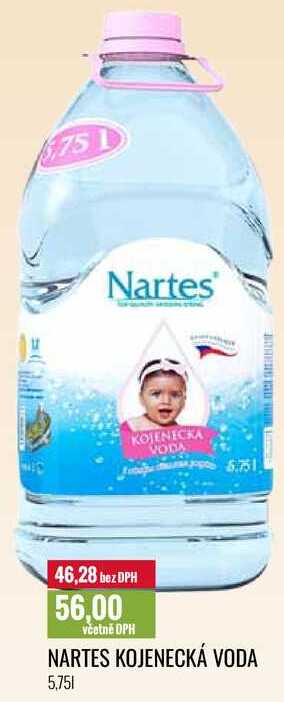 NARTES KOJENECKÁ VODA 5,75l