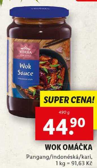 WOK OMÁČKA, 490 g