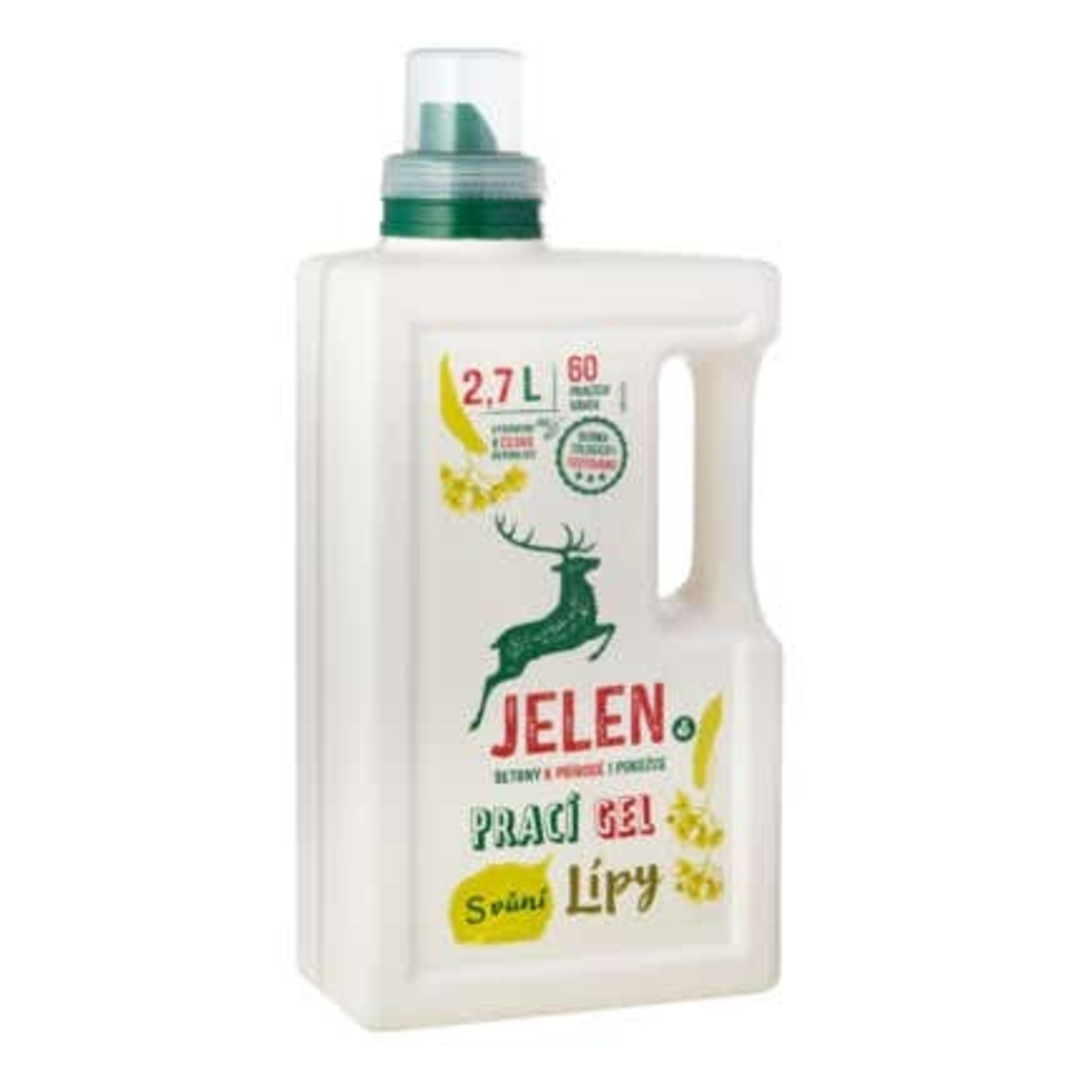 Jelen Prací gel s vůní lípy 2,7l