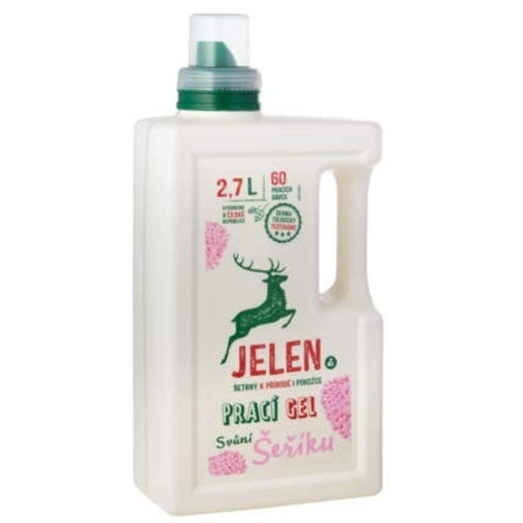 Jelen Prací gel s vůní šeříku 2,7l