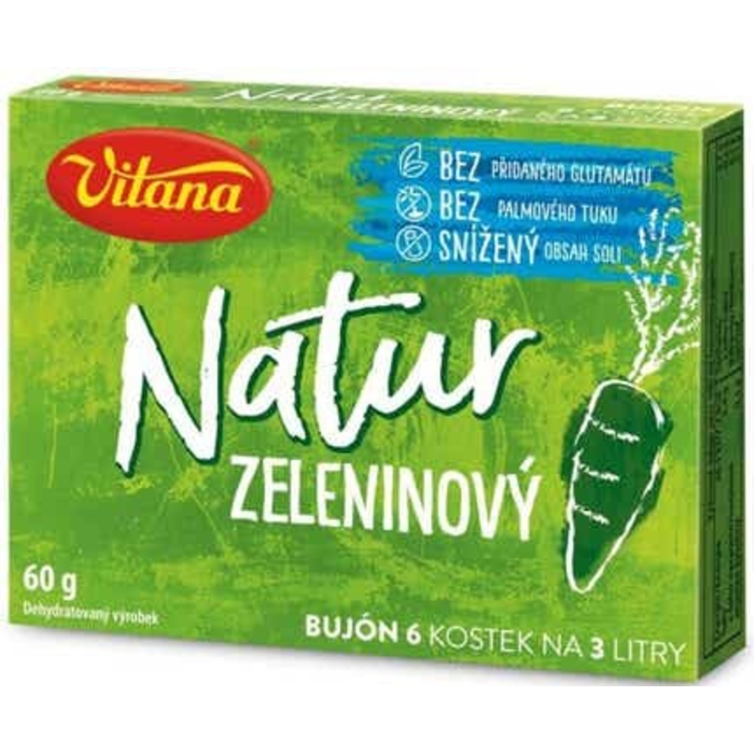 Vitana Natur bujón zeleninový 6 kostek