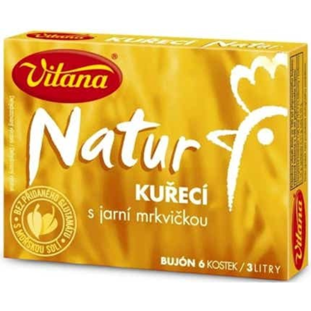 Vitana Natur Kuřecí bujón s jarní mrkvičkou