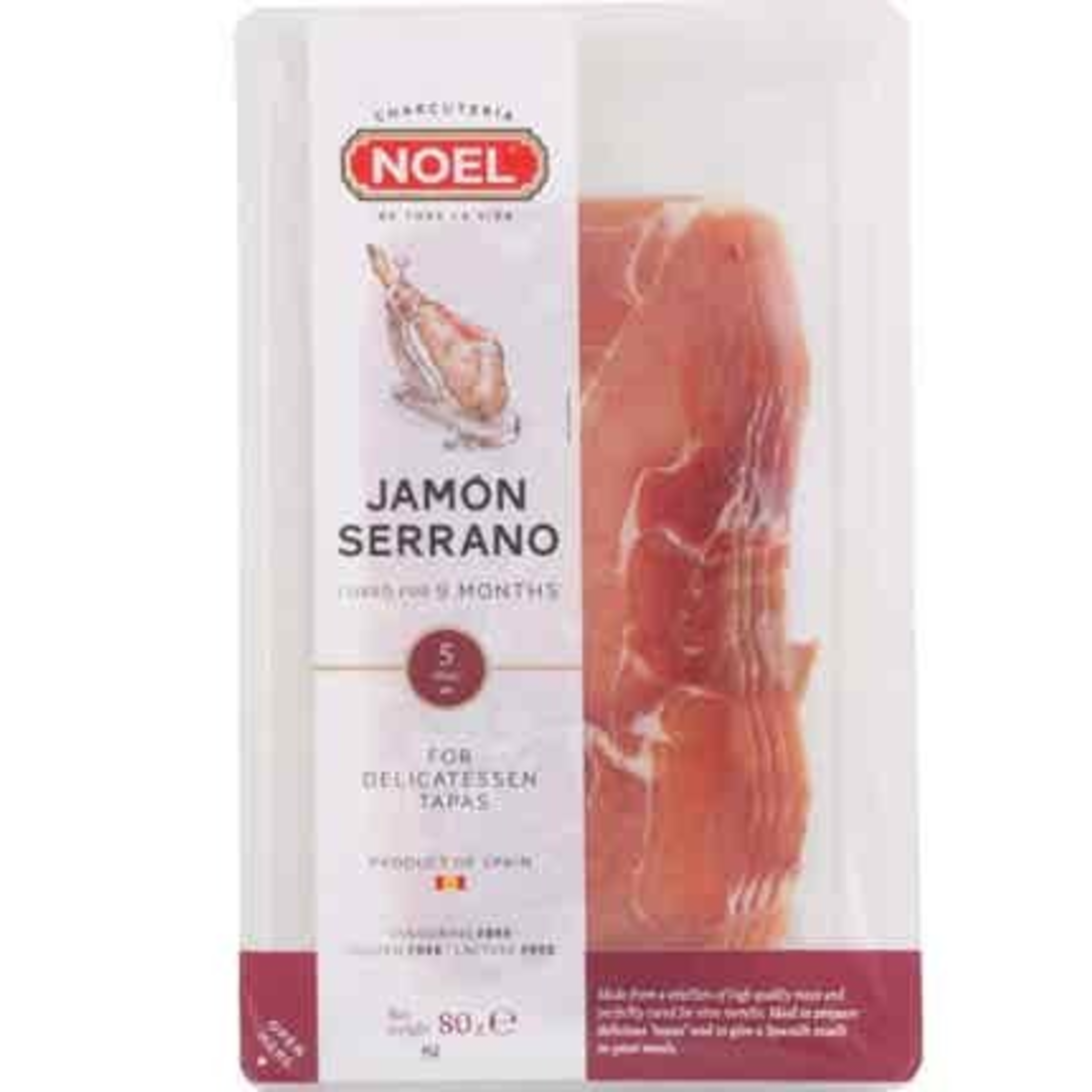 Noel Jamon Serrano krájené