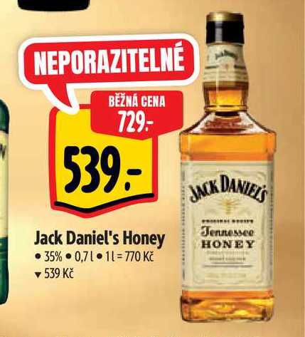 Jack Daniel's Honey 35% 0,7 l