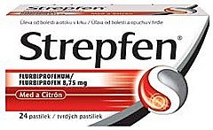 Strepfen 8,75 mg pastilky 24 pastilek