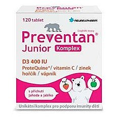 Preventan® Junior Komplex D3 400 IU 120 tablet