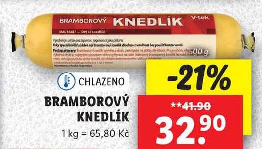 BRAMBOROVÝ KNEDLÍK, 500 g