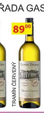 ZNOVÍN TRAMÍN ČERVENÝ 0.75L