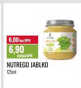 NUTREGO JABLKO 125ml  