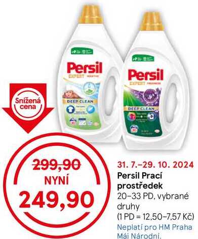 Persil Prací prostředek, 20-33 PD