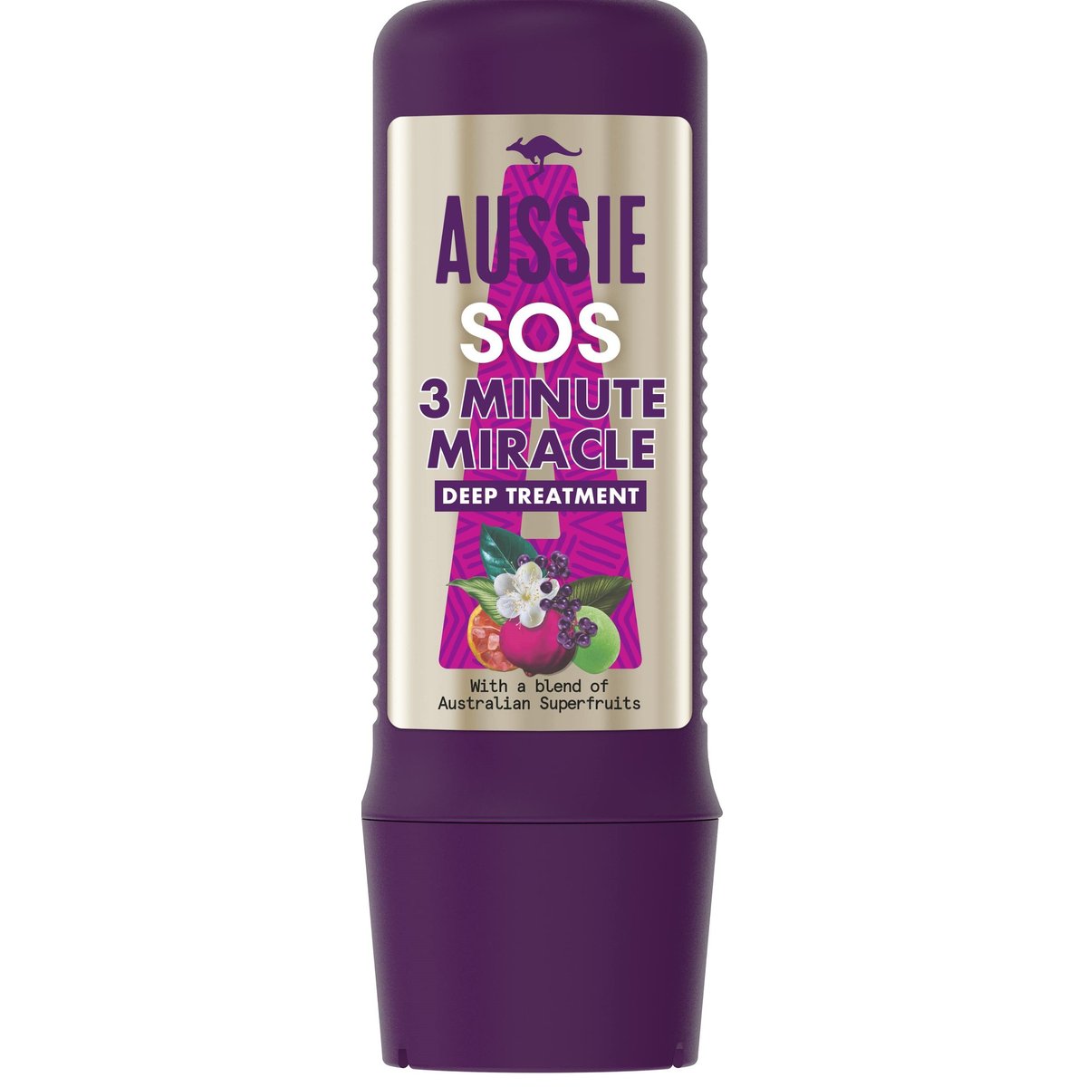 Aussie SOS 3 Minute Miracle balzám pro intenzivní péči na poškozené vlasy