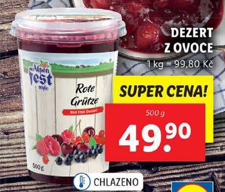 DEZERT Z OVOCE, 500 g