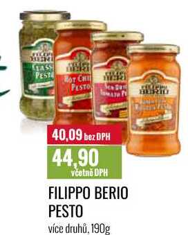 FILIPPO BERIO PESTO 190g 