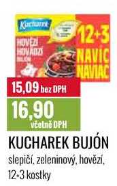 KUCHAREK BUJÓN 12+3 kostky 