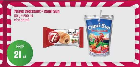 7ays Croissant 60 g+ Capri Sun 200 ml 