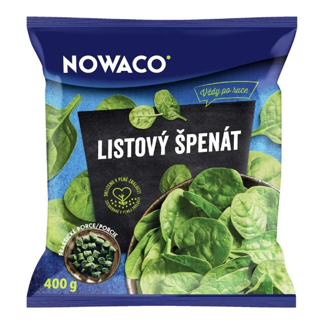 Nowaco Špenát listový porce