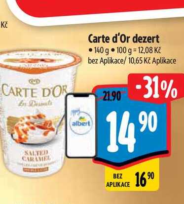   Carte d'Or dezert 140 g 