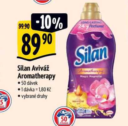   Silan Aviváž Aromatherapy • 50 dávek 