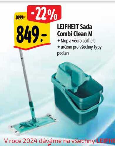  LEIFHEIT Sada Combi Clean M 