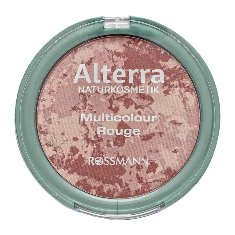 Alterra Naturkosmetik Tvářenka Multi Colour 01 Rose Shimmer, 1 ks