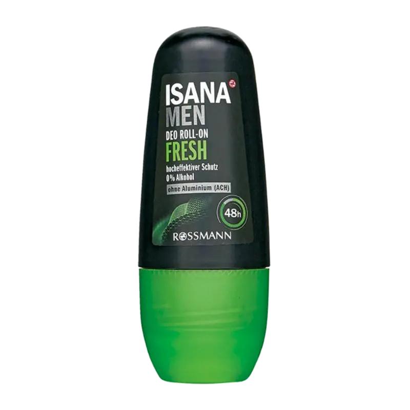 ISANA Men Deodorant roll-on pro muže Fresh, 50 ml