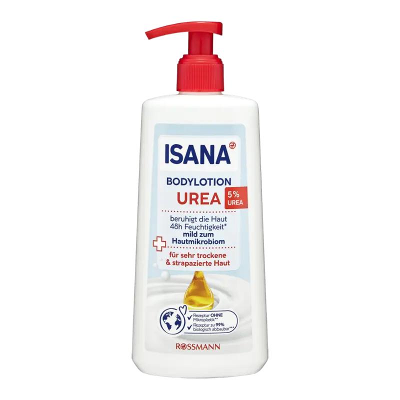 ISANA Tělové mléko Urea SOS, 300 ml