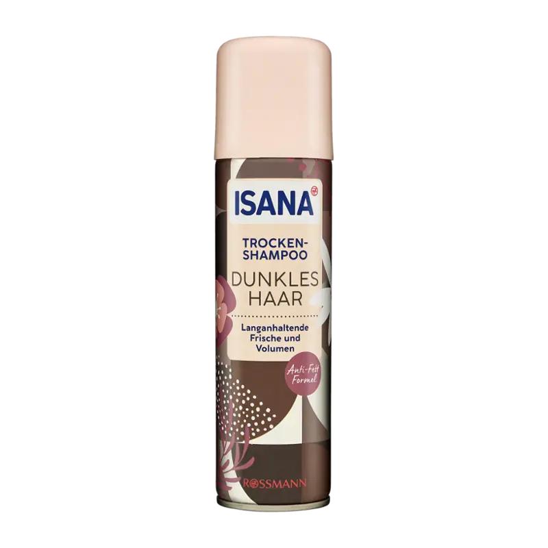 ISANA Suchý šampon pro hnědé vlasy, 200 ml