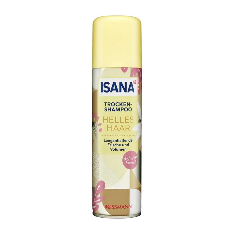 ISANA Suchý šampon pro blond a světlé vlasy, 200 ml