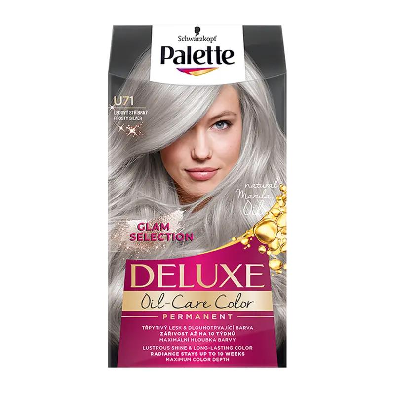 Palette Barva na vlasy Deluxe U71 ledová stříbrná, 1 ks