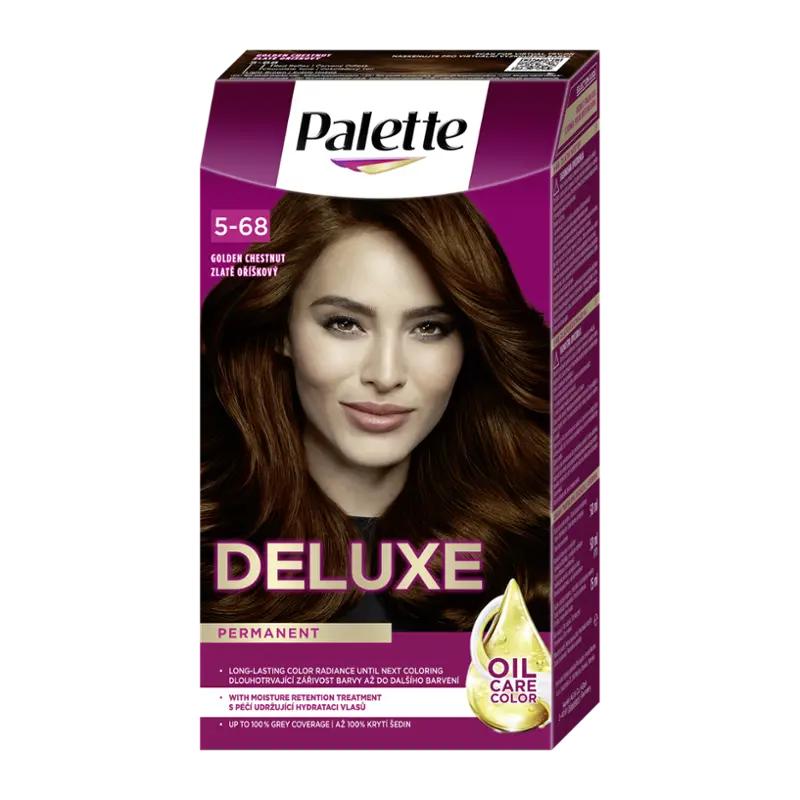 Palette Barva na vlasy Deluxe 5-68 Golden chestnut, 1 ks