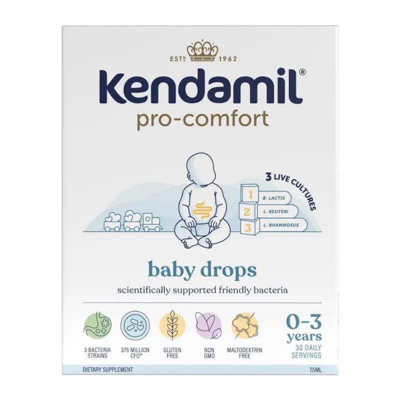 Kendamil Kapky pro děti Pro-comfort, doplněk stravy, 7.5 ml