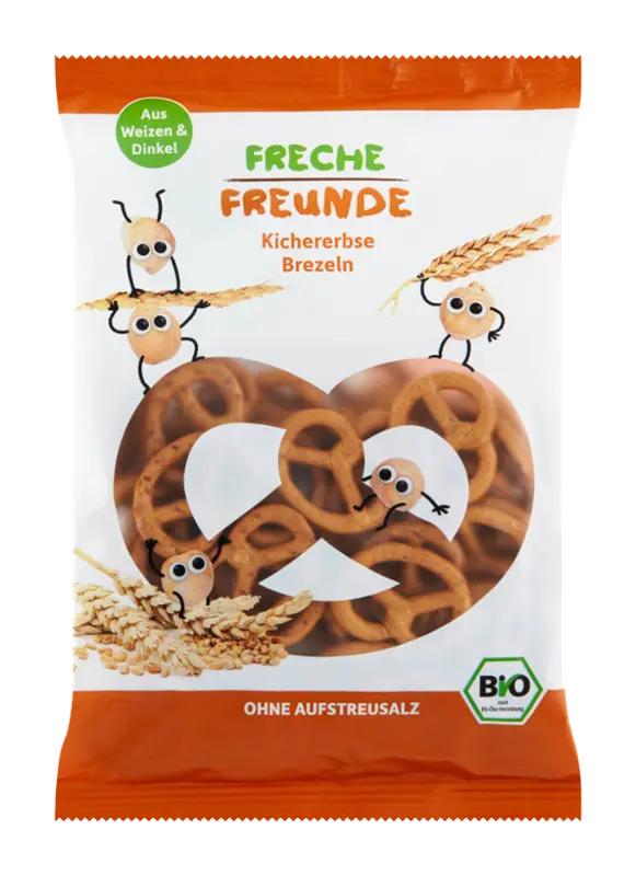 Freche Freunde BIO Špaldové preclíky s cizrnou, 75 g