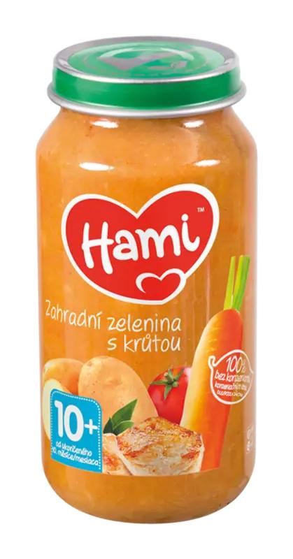 Hami Zahradní zelenina s krůtou, 250 g