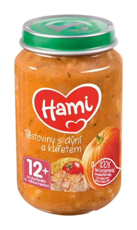 Hami Těstoviny s dýní a kuřetem, 200 g