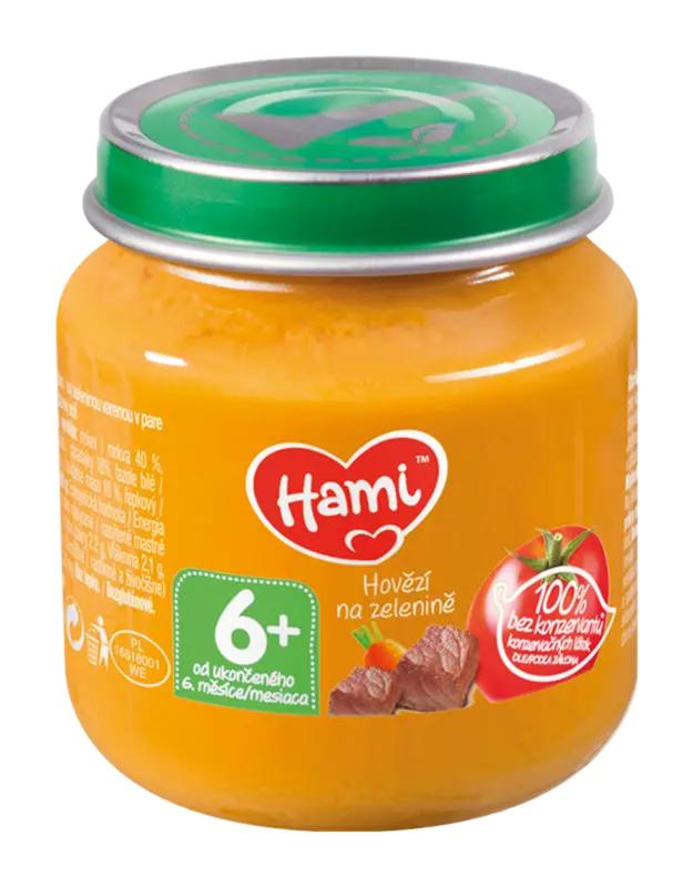 Hami Hovězí na zelenině, 125 g